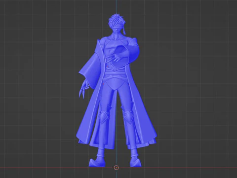 Qin Shi Huang - Record of Ragnarok 3D Model
