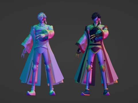 Qin Shi Huang - Record of Ragnarok 3D Model