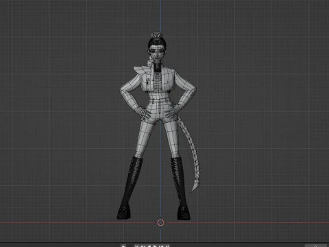 Fantasia Rumi Golden - Ca&ccedil;adores de Dem&ocirc;nios KPop Modelo 3D