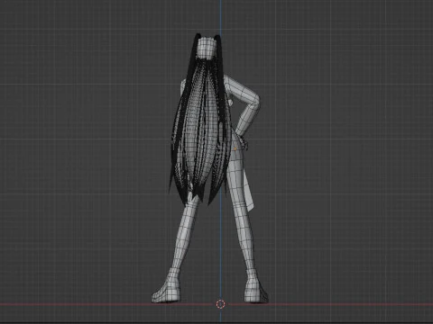 Mira Golden Costume - KPop Demon Hunters 3D Model