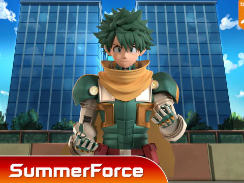 Armored Deku - My Hero Academia 3D Model