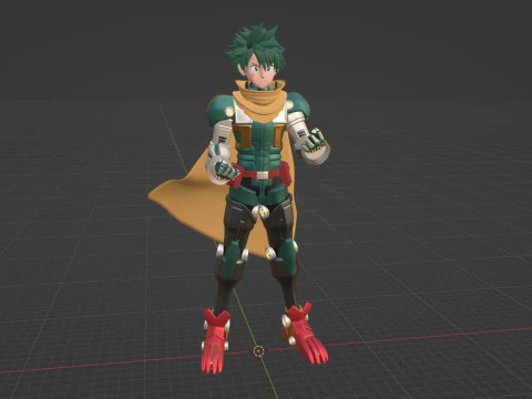 Armored Deku - My Hero Academia 3D Model