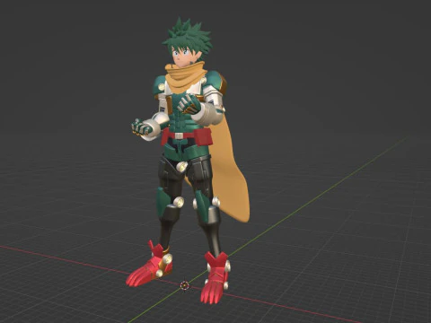 Armored Deku - My Hero Academia 3D Model