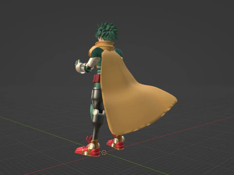 Armored Deku - My Hero Academia 3D Model