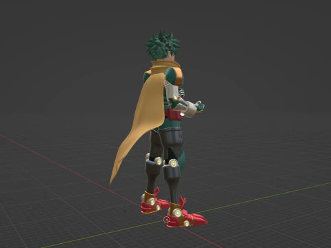 Armored Deku - My Hero Academia 3D Model