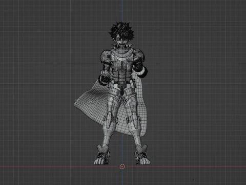 Armored Deku - My Hero Academia 3D Model