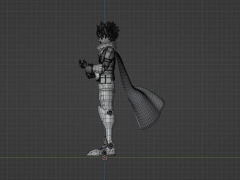 Armored Deku - My Hero Academia 3D Model