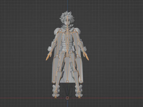 Armored Deku - My Hero Academia 3D Model