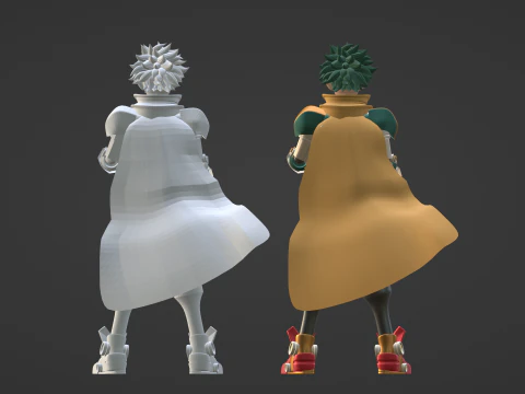 Armored Deku - My Hero Academia 3D Model