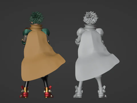 Armored Deku - My Hero Academia 3D Model