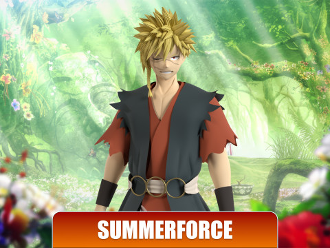 Aza Chobei - Hells Paradise 3D Model