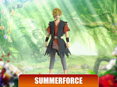 Aza Chobei - Hells Paradise 3D Model