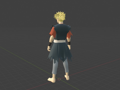 Aza Chobei - Hells Paradise 3D Model