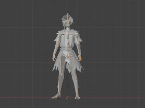Aza Chobei - Hells Paradise 3D Model