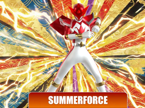 Origa Red - Original Sentai Origaranger 3D Model