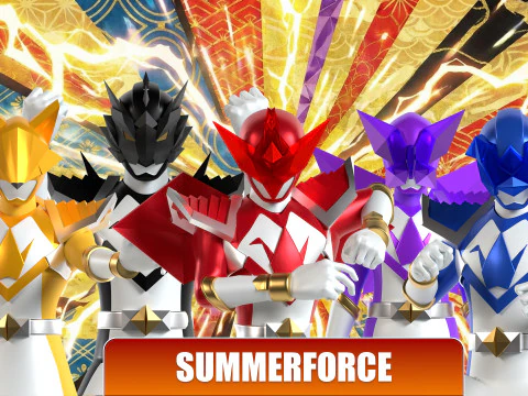 Origa Blue - Original Sentai Origaranger 3D Model