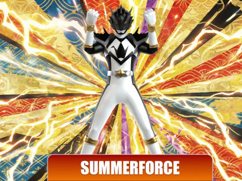 Origa Black - Original Sentai Origaranger 3D Model