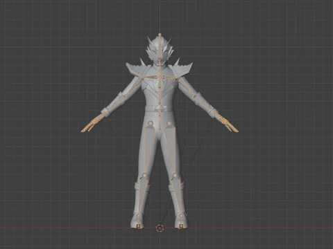 Origa Black - Original Sentai Origaranger 3D Model