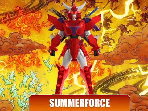 Gai - Yoroi Shinden Samurai Troopers 3D Model