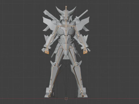 Gai - Yoroi Shinden Samurai Troopers 3D Model