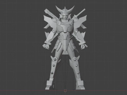 Gai - Yoroi Shinden Samurai Troopers 3D Model