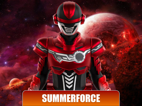 Super Space Sheriff Gavan Infinity - Project RED 3D Model