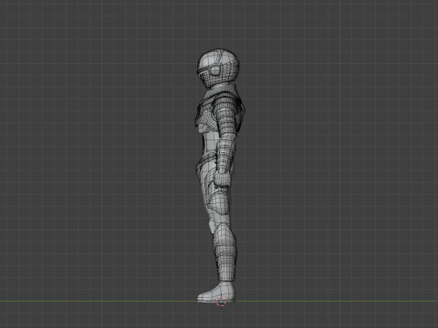 Super Space Sheriff Gavan Infinity - Project RED 3D Model
