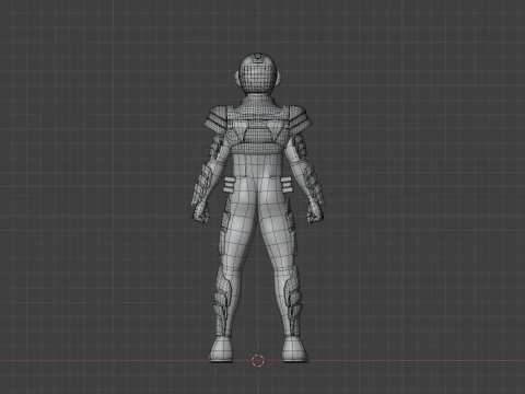 Super Space Sheriff Gavan Infinity - Project RED 3D Model