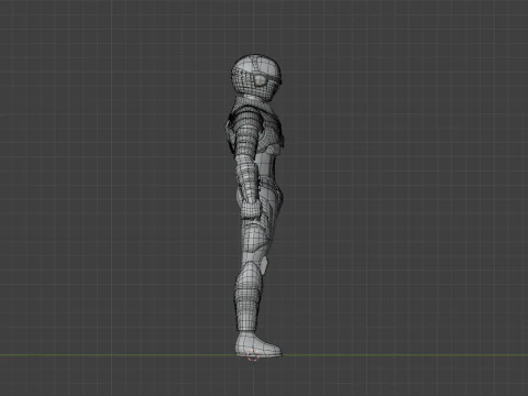 Super Space Sheriff Gavan Infinity - Project RED 3D Model