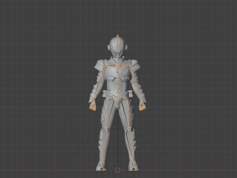 Super Space Sheriff Gavan Infinity - Project RED 3D Model