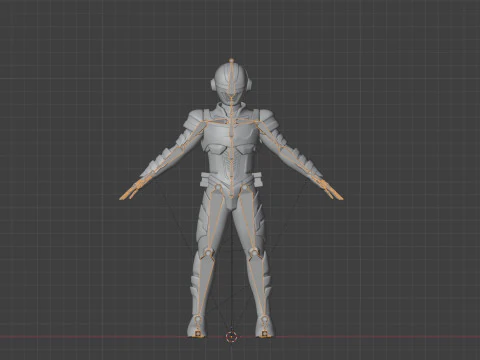 Super Space Sheriff Gavan Infinity - Project RED 3D Model