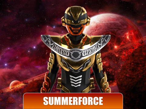 Space Sheriff Gavan Luminous - Project RED 3D Model