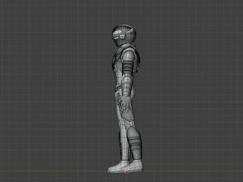 Space Sheriff Gavan Luminous - Project RED 3D Model
