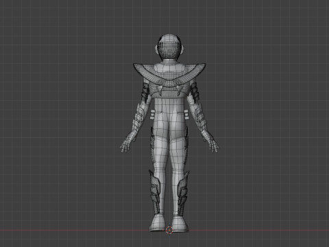 Space Sheriff Gavan Luminous - Project RED 3D Model