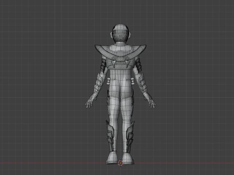 Space Sheriff Gavan Luminous - Project RED 3D Model