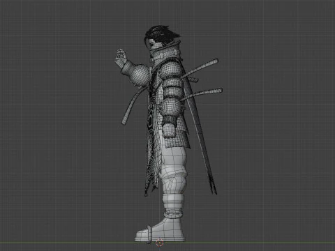 Tif&oacute;n Zodyl - Gachiakuta Modelo 3D