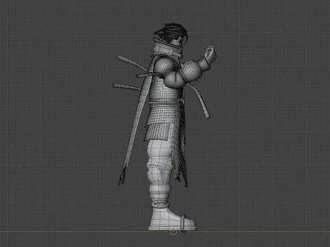 Tif&oacute;n Zodyl - Gachiakuta Modelo 3D