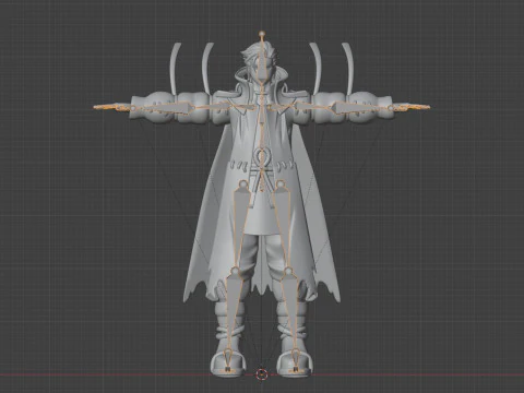 Tif&oacute;n Zodyl - Gachiakuta Modelo 3D