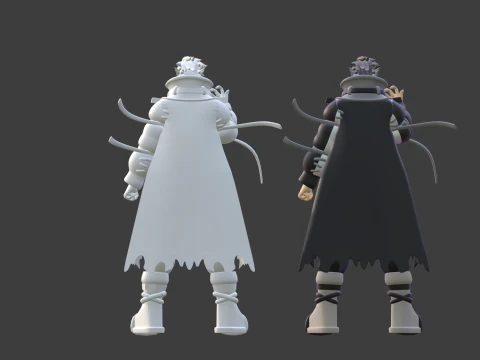 Tif&oacute;n Zodyl - Gachiakuta Modelo 3D