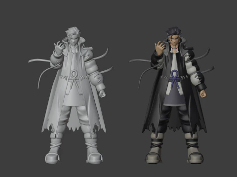 Tif&oacute;n Zodyl - Gachiakuta Modelo 3D