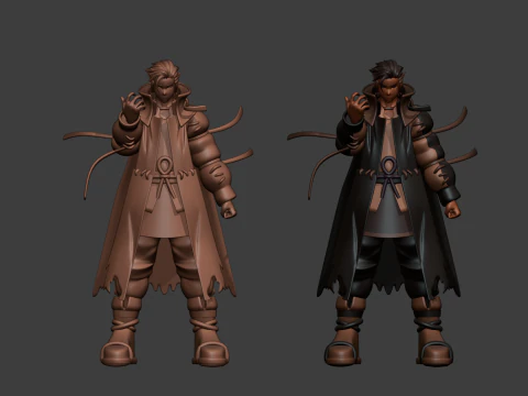 Tif&oacute;n Zodyl - Gachiakuta Modelo 3D