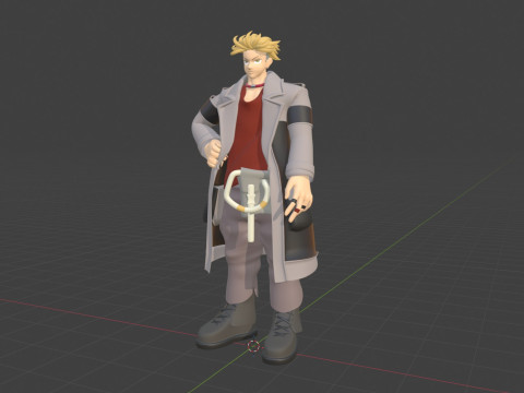Enjin - Gachiakuta 3D Model
