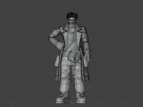 Enjin - Gachiakuta 3D Model