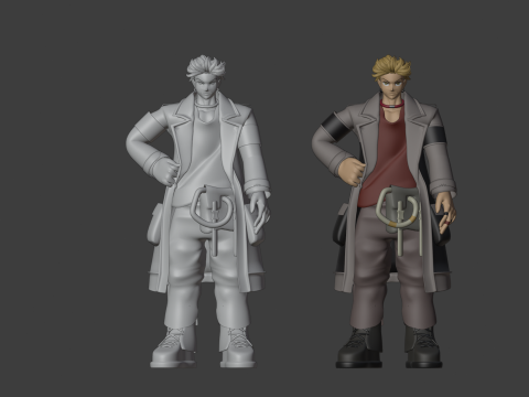 Enjin - Gachiakuta 3D Model