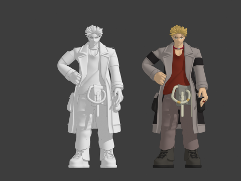 Enjin - Gachiakuta 3D Model