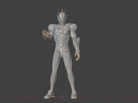 Kamen Rider Zeztz - Catastrom 3D Model