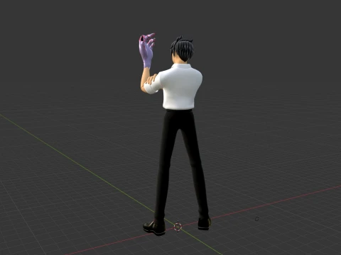 Meisuke Nueno - Hell Teacher 3D Model