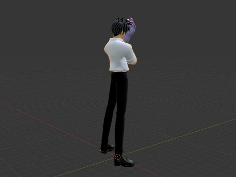 Meisuke Nueno - Hell Teacher 3D Model