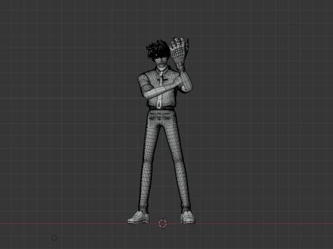 Meisuke Nueno - Hell Teacher 3D Model