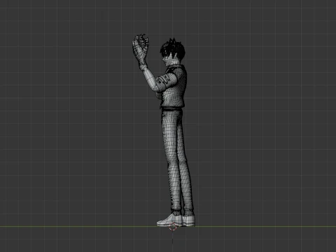 Meisuke Nueno - Hell Teacher 3D Model